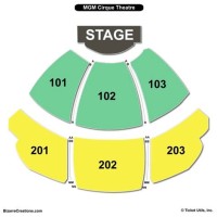 Mgm Grand Ka Theatre Seating Chart