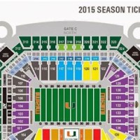 Miami Hurricanes Basketball Seating Chart Football