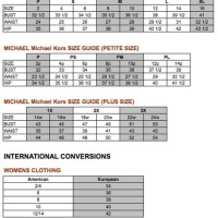 Michael Kors Infant Shoe Size Chart