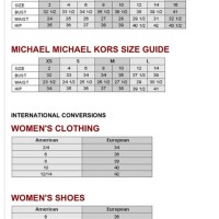 Michael Kors Leather Gloves Size Chart