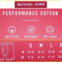 Michael Kors Men S Underwear Size Chart