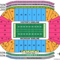 Michigan State Football Stadium Virtual Seating Chart