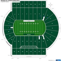 Michigan State Spartan Football Stadium Seating Chart