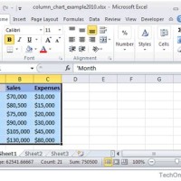 Microsoft Excel 2010 Create Chart From Selected Cells