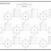 Microsoft Office Wedding Seating Chart Template