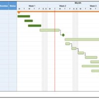 Microsoft Word 2016 Gantt Chart