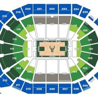 Milwaukee Bucks Virtual Seating Chart