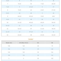 Mission Roller Blades Size Chart