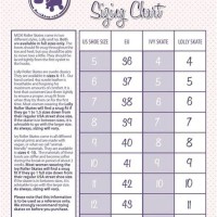 Mission Roller Skates Size Chart