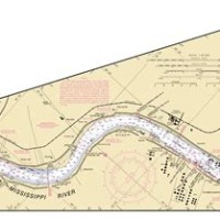 Mississippi River Nautical Charts