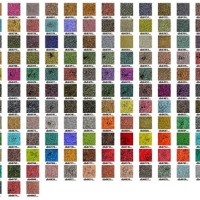 Miyuki Delica Seed Bead Color Chart