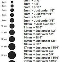 Mm Bead Chart Actual Size