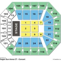 Mohegan Sun Arena Ct Virtual Seating Chart