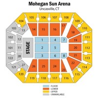 Mohegan Sun Arena Uncasville Ct Seating Chart