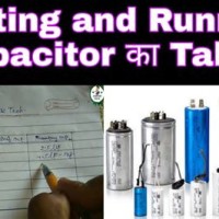 Motor Start Capacitor Chart