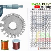 Motor Winding Wire Gauge Chart