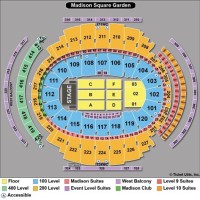 Msg Seating Chart Billy Joel