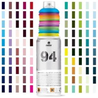 Mtn Spray Paint Colour Chart