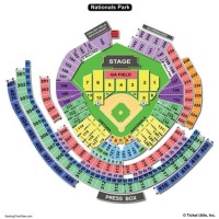 Nationals Stadium Concert Seating Chart