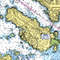 Nautical Chart Deer Isle Maine