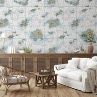 Nautical Chart Wallpaper Ralph Lauren