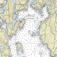 Nautical Charts Coastal Maine