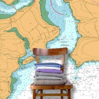 Nautical Charts Wallpaper Uk