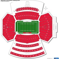 Nebraska Memorial Stadium Seating Chart With Seat Numbers