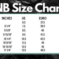 New Balance 574 Size Chart