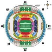 New Orleans Superdome Interactive Seating Chart