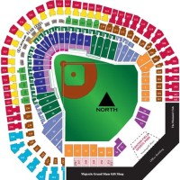 New Texas Rangers Ballpark Seating Chart