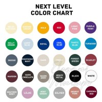 Next Level Arel Color Charts For 2023