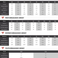 Nhl Jersey Size Chart Adidas