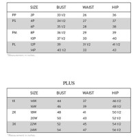 Nic And Zoe Plus Size Chart