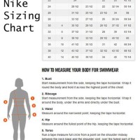 Nike Bathing Suit Size Chart Mens