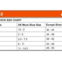 Nike Crew Socks Size Chart