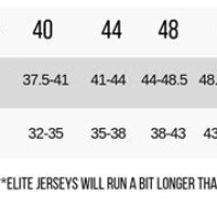 Nike Elite Nfl Jersey Size Chart