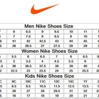 Nike Flyknit Trainer Size Chart