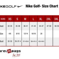 Nike Golf Pants Size Chart Women S