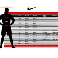 Nike Male Size Chart