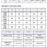 Nike Plus Size Chart