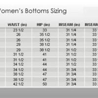 Nike Pro Spandex Size Chart