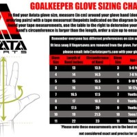 Nike Soccer Goalie Gloves Size Chart