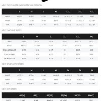 Nike Tech Fleece Size Chart