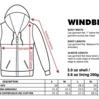 Nike Windbreaker Jacket Size Chart