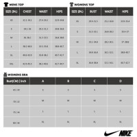 Nike Windrunner Jacket Size Chart