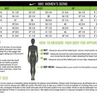 Nike Women 8217 S Jersey Size Chart