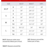 Nine West Dress Size Chart