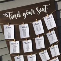 No Seating Chart Wedding Ideas