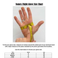 Nomex Flight Gloves Size Chart